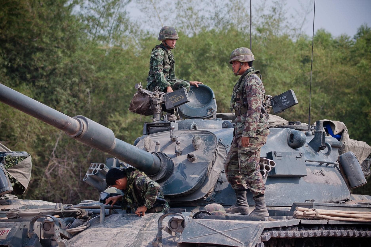 Xe tăng M60 Patton - loại xe tăng chủ lực từng được Mỹ sử dụng trong Chiến tranh Việt Nam tới nay vẫn hoạt động trong biên chế của Quân đội Thái Lan.