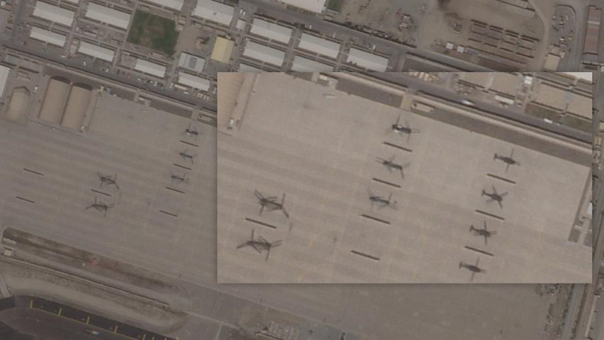 "Bộ Ngoại giao Mỹ bỏ lại 7 trực thăng CH-46 ở Afghanistan, chúng đã bị vô hiệu hóa và không còn khả năng vận hành", quan chức ngoại giao Mỹ giấu tên cho biết hôm 19/8.