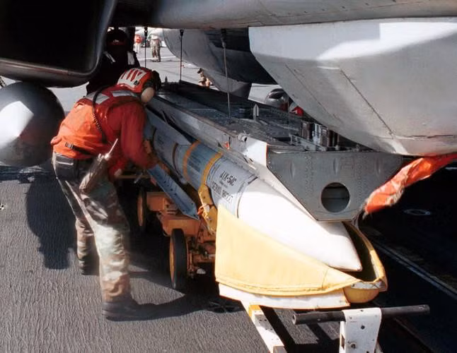 AIM-54 được thiết kế với kiểu cánh khác biệt với tên lửa hiện nay, trên thân được bố trí đến 4 cánh tứ giác kéo dài nửa thân về đuôi.