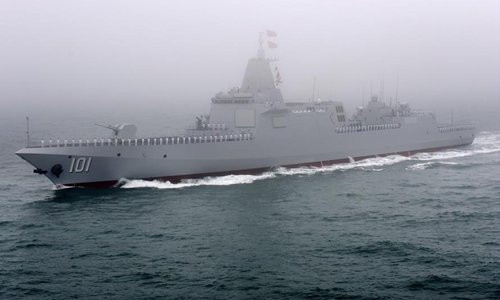 Điều may mắn nhất cho Hải quân Mỹ hiện tại, đó là Trung Quốc mới chỉ có hai khu trục hạm loại này. Bắc Kinh dự kiến sẽ đóng 16 khu trục hạm Type 055, và với tốc độ "đẻ" tàu chiến hiện tại của Trung Quốc, sẽ không tốn quá nhiều thời gian cho tới khi toàn bộ 16 tàu khu trục Type 055 được ra lò. Khi đó, Hải quân Mỹ chắc chắn sẽ phải đau đầu hơn nữa để tìm cách đối phó. Nguồn ảnh: QQ.