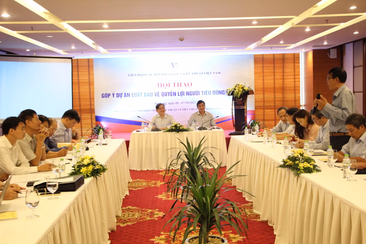 VUSTA gop y du an Luat Bao ve quyen loi nguoi tieu dung