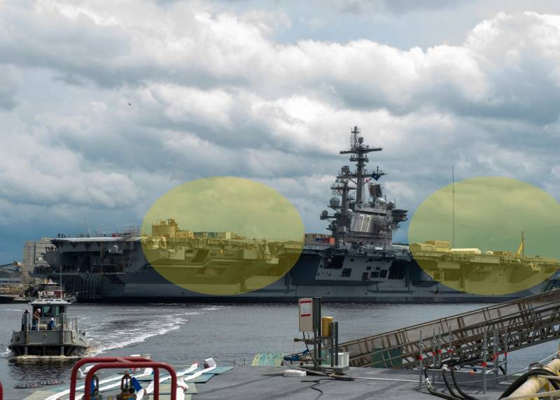 Ngoài ra kết quả mô phỏng còn cho thấy rằng đòn tấn công mang lại hiệu quả cao nhất không phải khi đánh trúng tháp chỉ huy mà vị trí này phải là ở boong tàu sân bay.