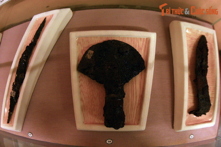 Các loại công cụ và vũ khí bằng sắt thể hiện sự hưng thịnh của nghề luyện kim, là minh chứng cho trình độ phát triển ở mức cao của cộng đồng dân cư Sa Huỳnh.