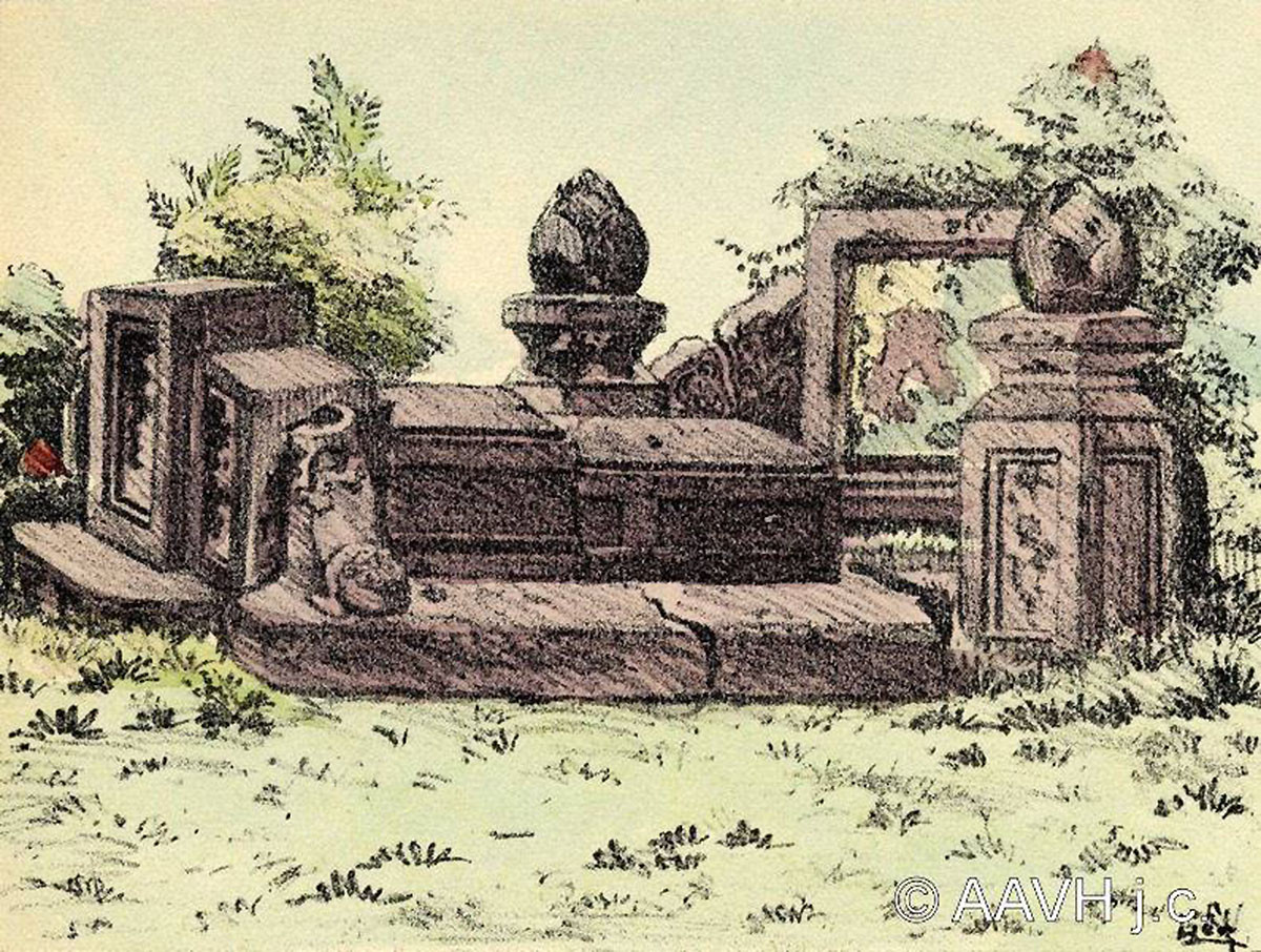 Mộ của một vị quan ở Gia Định.