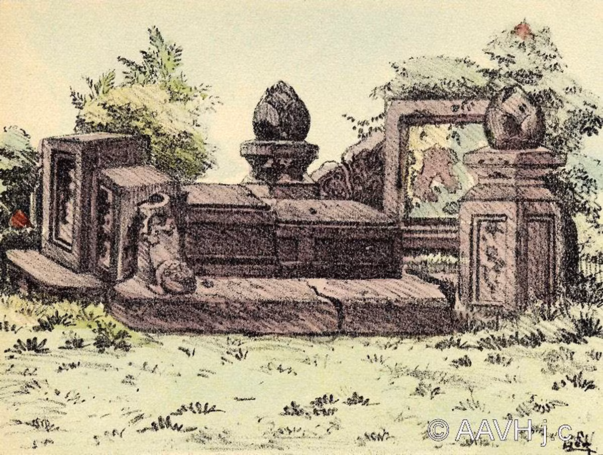 Mộ của một vị quan ở Gia Định.