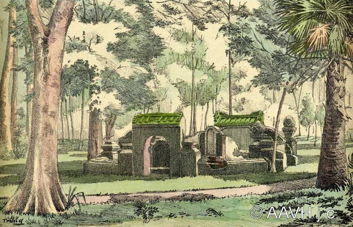 Mộ của một vị quan ở Gia Định.