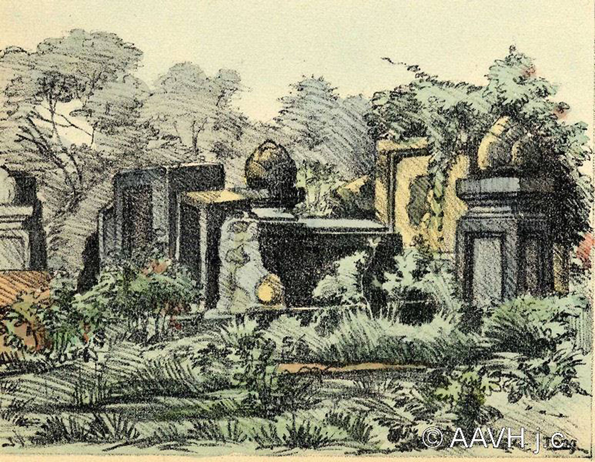 Mộ của một vị quan ở Gia Định.