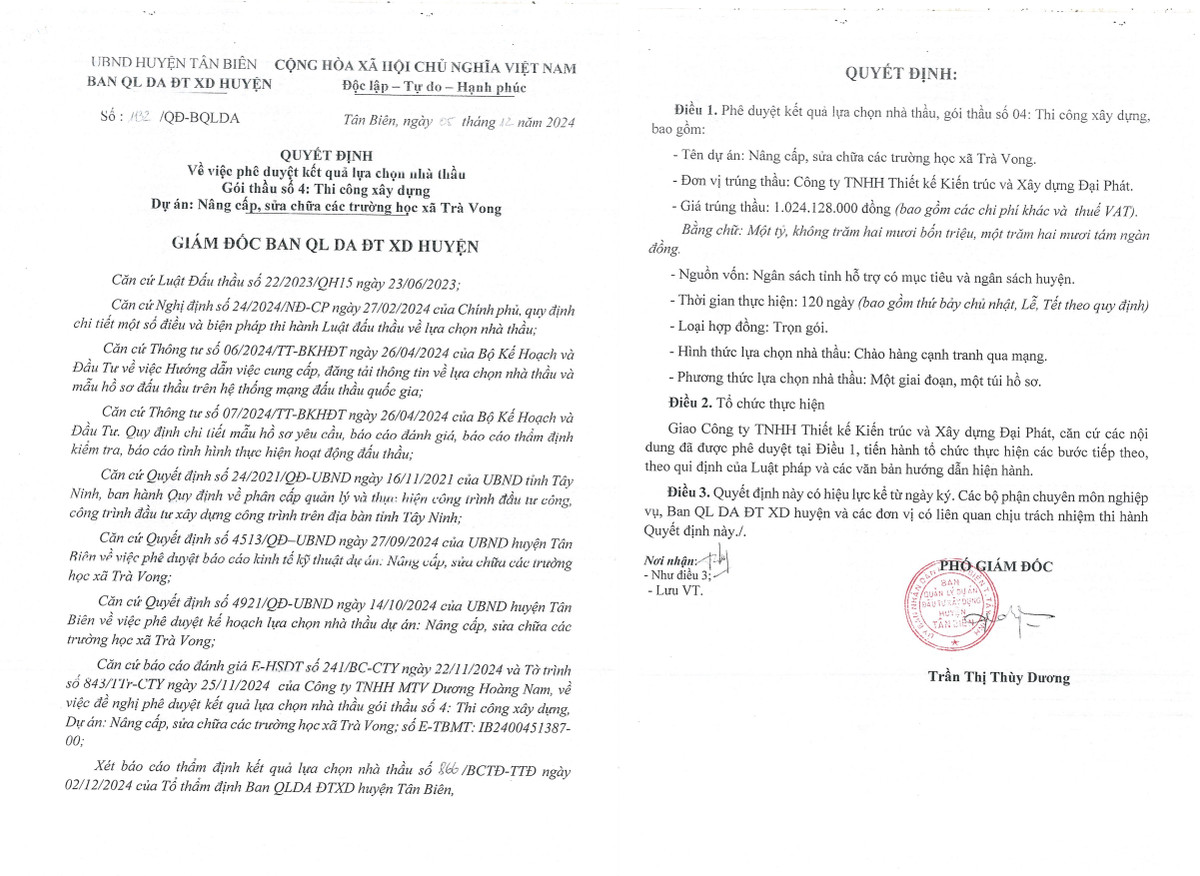 Tay Ninh: Nha thau trung goi thi cong xay dung tai Tan Bien co tiem luc ra sao?-Hinh-2