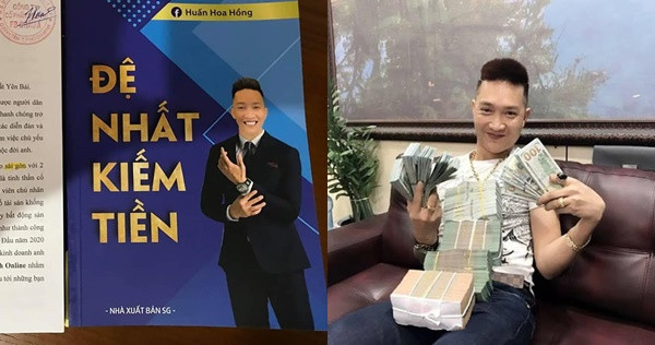 Ngày 20/4, Bùi Xuân Huấn đăng tải trên tài khoản facebook cá nhân Huấn Hoa Hồng giới thiệu 2 cuốn sách trên do tự mình đầu tư viết, đăng bán với giá 799.000 đồng/bộ. 