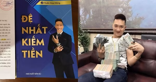 Ngày 20/4, Bùi Xuân Huấn đăng tải trên tài khoản facebook cá nhân Huấn Hoa Hồng giới thiệu 2 cuốn sách trên do tự mình đầu tư viết, đăng bán với giá 799.000 đồng/bộ. 