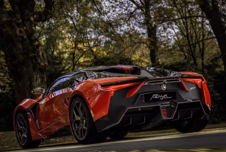 Để giảm giá thành, Fenyr Supersport không có những đèn pha dát kim cương và đá quý, cũng như màn hình hiển thị thực tế ảo (holographic) giống như Lykan Hypersport.