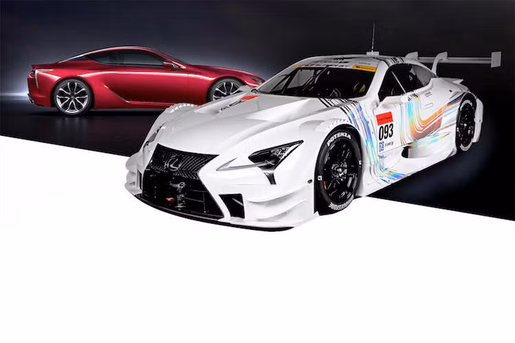 Trước đây, Lexus đã từng tham gia vào các mùa giải đua Super GT ở các năm trước với chiếc RCF Super GT. Tuy nhiên kể từ mùa giải 2017, Lexus LC500 Super GT sẽ thay thế cho RCF trước kia.