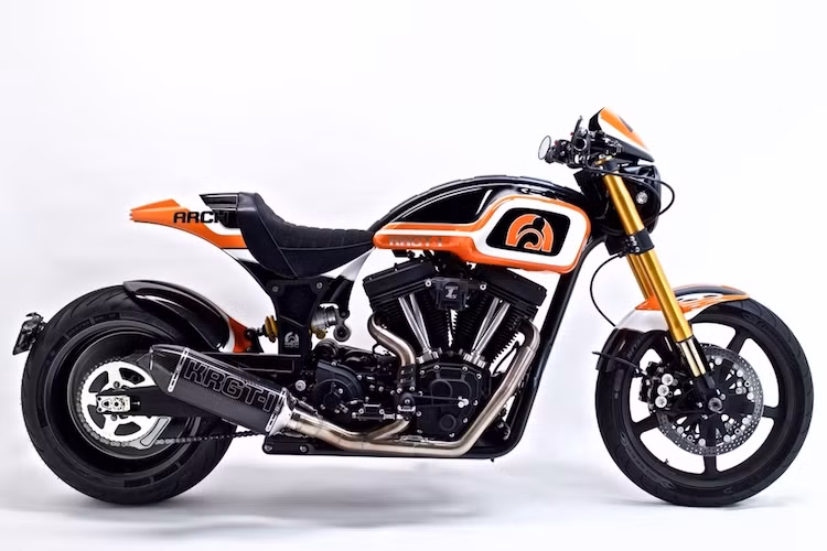 Tuy nhiên sau đó, khi những ý tưởng trào dâng, cả 2 người đã quyết định hủy bỏ việc độ Harley-Davidson, thay vào đó là tự thiết kế ra một mẫu xe hoàn toàn mới. Theo Reeves và Hollinger, chiếc KRGT-1 đã được thiết kế để trở nên hoàn hảo nhất ở cả tốc độ cao lẫn khi chạy lòng vòng trong phố, và có thiết kế độc nhất để không thể "đụng hàng" với bất kỳ mẫu xe nào khác.