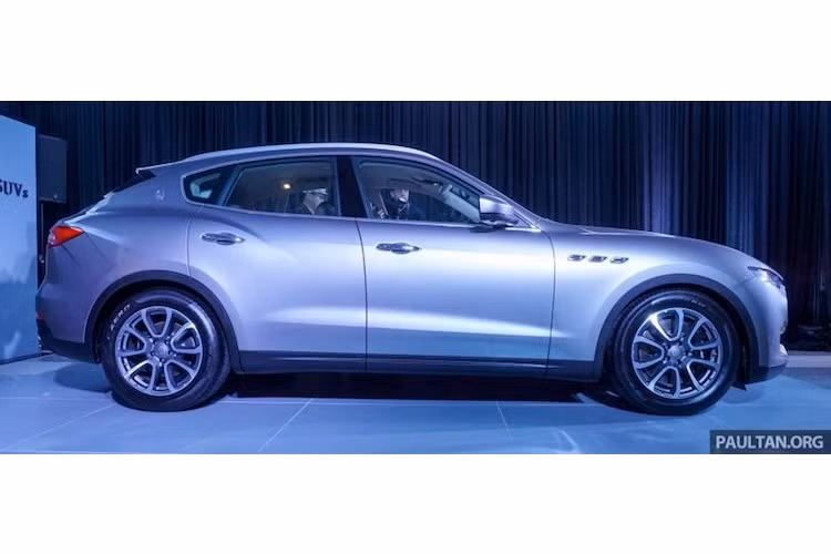 Theo hãng xe sang Ý cho biết, Levante đạt tỉ lệ phân phối trọng lượng trước/sau hoàn hảo (50/50). Các kích thước tổng thể D x R x C của xe lần lượt là 5003, 1968 và 1679 mm cùng với trục cơ sở dài 3004 mm. Với thiết kế thanh lịch, mượt mà, thân xe của Levante có hệ số cản khí động học chỉ 0,31.