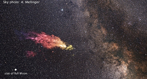 Đám mây khổng lồ sẽ "nuốt chửng" Trái đất