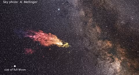 Đám mây khổng lồ sẽ "nuốt chửng" Trái đất