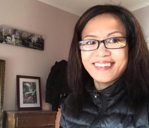 Chị Thanh cho biết, việc làm của mình xuất phát từ cái tâm, muốn người vô gia cư được đón tết no ấm.