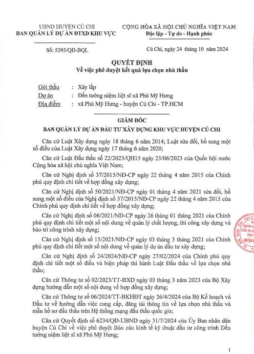 TP HCM: Năng lực nhà thầu trúng gói xây lắp tại Phú Mỹ Hưng TP HCM: Nang luc nha thau trung goi xay lap tai Phu My Hung
