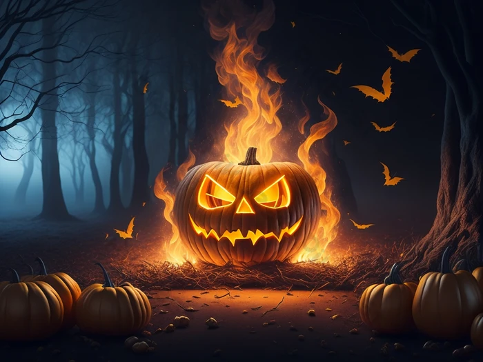 Ở một số vùng của Anh và Scotland, người ta thực hiện nghi lễ đốt hình nộm gọi là Auld Clootie. Hình nộm này tượng trưng cho các linh hồn xấu xa hoặc tội lỗi của con người trong năm qua. Khi hình nộm cháy rụi, nó được coi như một cách để xua đuổi tội lỗi và bắt đầu một năm mới sạch sẽ.(Ảnh: Pikbest)