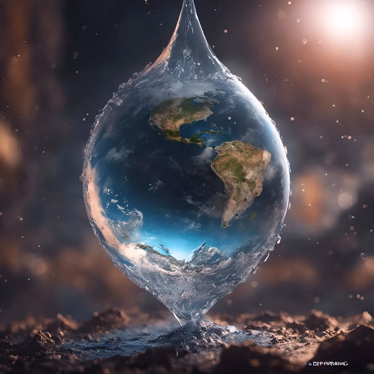 Hiện tượng “nhỏ giọt thạch quyển” không chỉ là một khám phá khoa học thú vị mà còn mở ra những hiểu biết mới về cách mà Trái Đất của chúng ta đang thay đổi và tiến hóa. Điều này nhắc nhở chúng ta về sự phức tạp và kỳ diệu của hành tinh mà chúng ta đang sống.(Ảnh: NightCafe Creator)