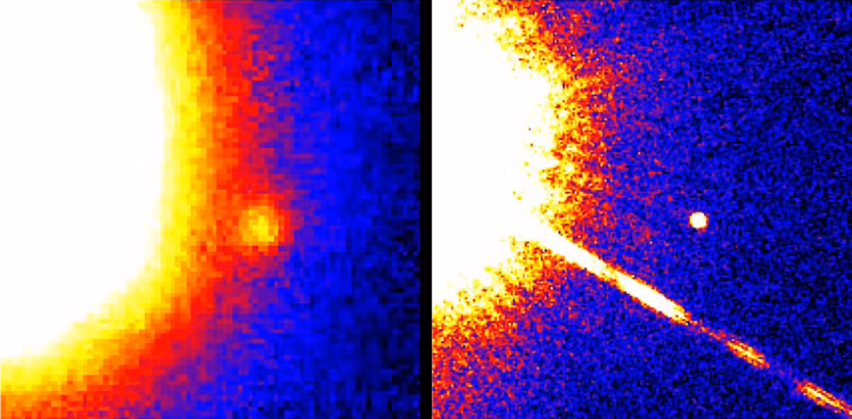 Một số nhà khoa học tin rằng các cặp sao lùn nâu có thể hình thành bên trong đĩa tiền hành tinh của một ngôi sao và được liên kết bởi lực hấp dẫn sau khi tiếp xúc gần.(Ảnh:HubbleSite)