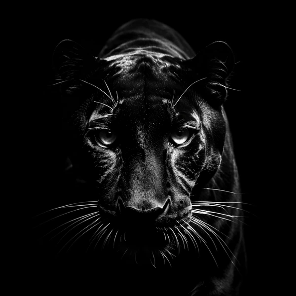 Với màu lông đặc biệt, báo đen nhìn như "tàng hình" trong bóng đêm. Những hình ảnh này không chỉ là một cột mốc quan trọng trong nghiên cứu động vật hoang dã mà còn làm sống lại niềm hy vọng về sự hồi sinh của những loài vật quý hiếm sau nhiều năm biến mất.(Ảnh: Shutterstock)