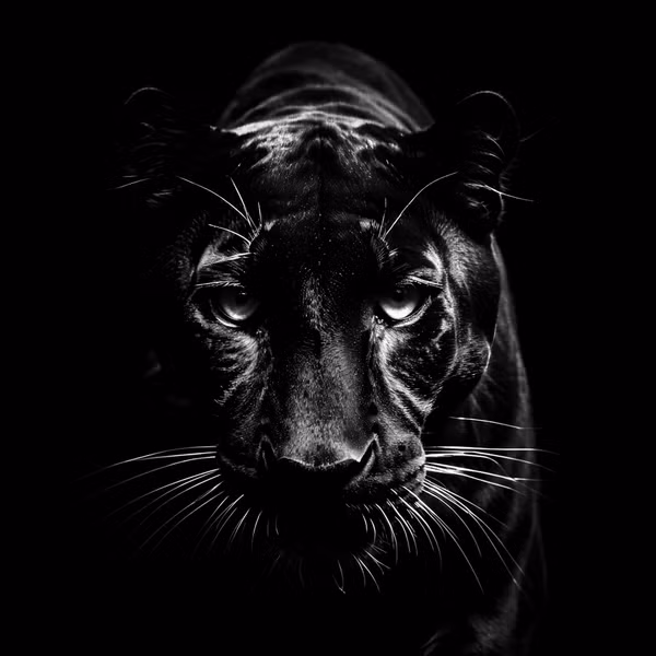 Với màu lông đặc biệt, báo đen nhìn như "tàng hình" trong bóng đêm. Những hình ảnh này không chỉ là một cột mốc quan trọng trong nghiên cứu động vật hoang dã mà còn làm sống lại niềm hy vọng về sự hồi sinh của những loài vật quý hiếm sau nhiều năm biến mất.(Ảnh: Shutterstock)