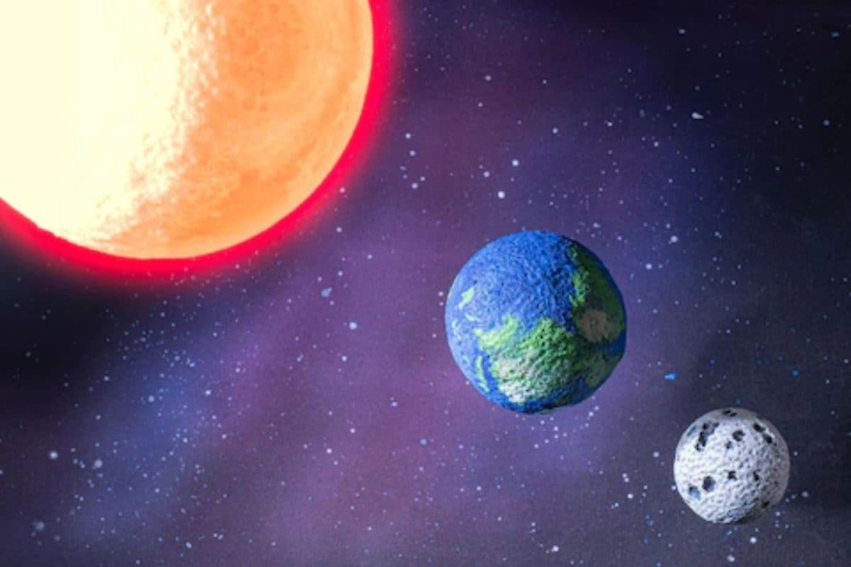 Trước khi trở thành sao lùn trắng, Mặt Trời sẽ biến thành sao khổng lồ đỏ, có khả năng nuốt chửng các hành tinh gần nó như sao Thủy, sao Kim, và có thể cả Trái Đất. (Ảnh: News18)