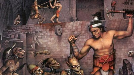 Trong khi đó, người Maya gọi thế giới linh hồn là Xibalba, nơi các linh hồn phải vượt qua nhiều thử thách để đến được. (Ảnh: Dân Việt)