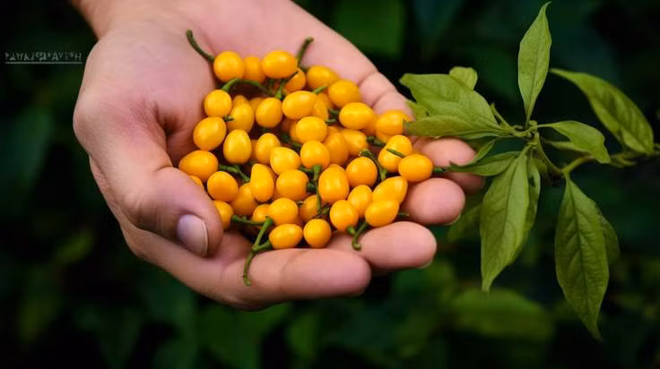 Trong thế giới ẩm thực, ớt Aji Charapita được mệnh danh là “mẹ của những loại ớt” và là gia vị đắt nhất thế giới. Xuất xứ từ vùng rừng nhiệt đới phía Bắc Peru, loại ớt này không chỉ nổi tiếng bởi hương vị đặc biệt mà còn bởi giá trị kinh tế cao. (Ảnh: Chili Craze)