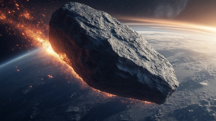 Tiến sĩ Nadja Drabon, nhà địa chất học tại Đại học Harvard và là tác giả chính của nghiên cứu, cho biết: "Chúng tôi từng nghĩ các sự kiện va chạm thiên thạch sẽ hủy diệt mọi sự sống. Nhưng nghiên cứu này chỉ ra rằng, những tác động như vậy có thể đã mang lại lợi ích cho sự sống, đặc biệt là trong giai đoạn ban đầu của hành tinh chúng ta".(Ảnh: HotHardware)