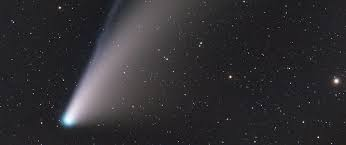 Sao chổi C/2023 A3 Tsuchinshan–ATLAS, phát hiện bởi Đài quan sát Tử Kim Sơn và dự án ATLAS, đã trải qua một hành trình dài từ đám mây Oort. (Ảnh:High Point Scientific)