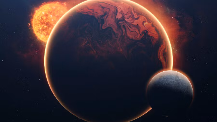 Nếu được xác nhận, đây sẽ là một khám phá phi thường, bởi việc quan sát một vật thể nhỏ như mặt trăng ở một nơi xa xôi như vậy là cực kỳ hiếm có.(Ảnh: Giant Freakin Robot)