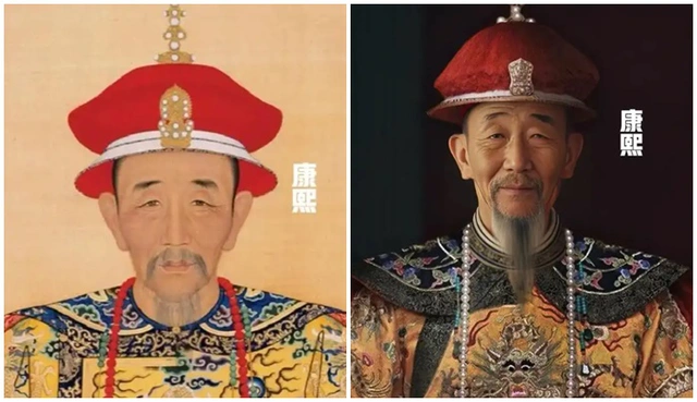 4. Khang Hy (1654-1722) Khang Hy là một trong những vị hoàng đế vĩ đại nhất của Trung Quốc, trị vì từ năm 1661 đến 1722. Ông nổi tiếng với những cải cách hành chính và quân sự, mở rộng lãnh thổ và duy trì hòa bình trong suốt thời gian trị vì. Hoàng đế Khang Hy qua "bàn tay" của AI lại gây ấn tượng với người xem bởi sự hiền hòa, phúc hậu.(Ảnh: QQ News)