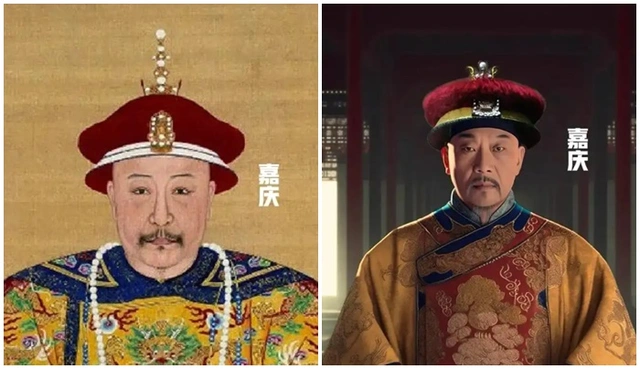 7. Gia Khánh (1760-1820) Gia Khánh, con trai của Càn Long, trị vì từ năm 1796 đến 1820. Ông phải đối mặt với nhiều vấn đề xã hội và nạn tham nhũng, nhưng đã cố gắng thực hiện một số cải cách để cải thiện tình hình. Hoàng đế Gia Khánh lại vô cùng cương nghị, khác với hình ảnh hiền hòa trong bức ảnh gốc.(Ảnh: QQ News)