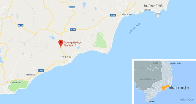 Ngày 25/4, Cơ quan cảnh sát điều tra Công an huyện Hàm Tân (Bình Thuận) đã ra quyết định khởi tố bị can với Lê Minh Hải (29 tuổi, giáo viên trường Tiểu học Tân Xuân 2) để điều tra tội Dâm ô với người dưới 16 tuổi. (Ảnh: Zing)