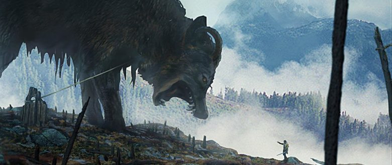 Khi gầm gừ, mũi của sói khổng lồ Fenri chạm đến mây xanh và cằm thì chạm xuống đất. Sói khổng lồ Fenrir vô cùng hung dữ nên các vị thần đùn đẩy nhận nhiệm vụ trông nom nó.