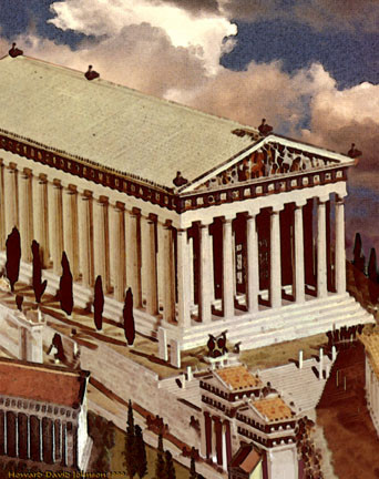 Về sau, người Hy Lạp thực hiện công cuộc tái thiết, xây dựng lại đền thờ Artemis. Sau 10 năm thi công, đền thờ Artemis hoàn thành với vẻ đẹp tráng lệ không kém ban đầu.