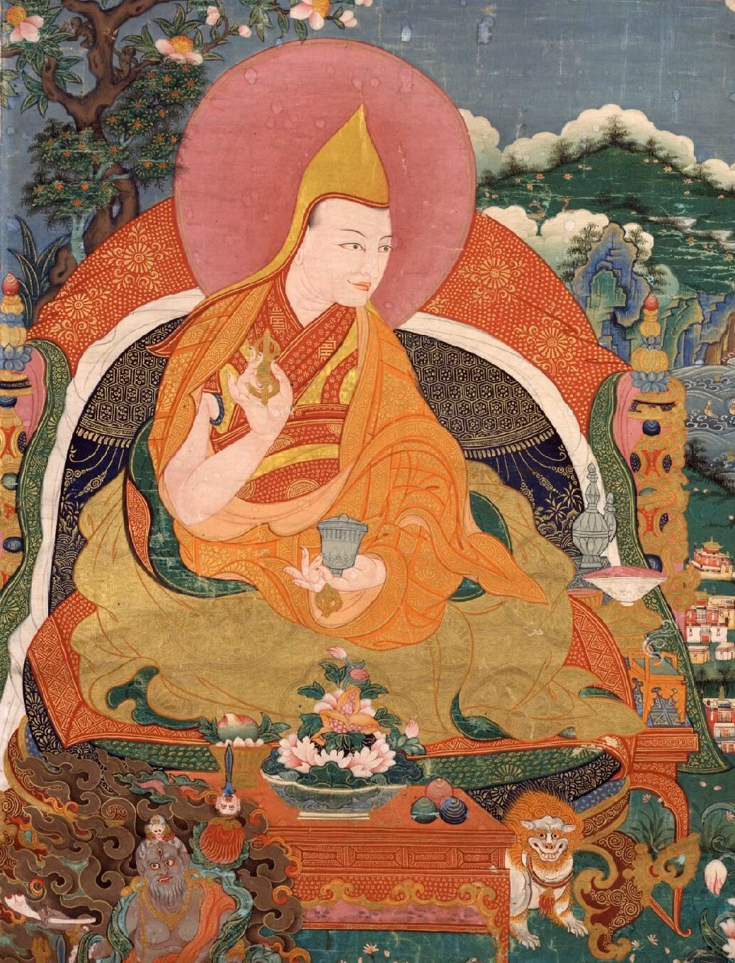 Thêm nữa, cậu bé cũng giải nghĩa chính xác và rành mạch bài kệ mà đại sư Gendun Drup để lại trước khi chết.