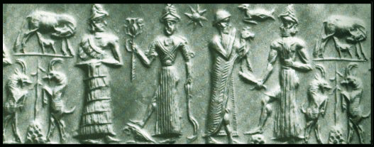 Nữ diêm vương này sống trong cung điện Ganzir. Để vào thế giới ngầm của Ereshkigal, linh hồn phải vượt qua 7 cửa ngục.