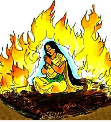 Nếu người góa phụ không thực hiện nghi lễ Sati sau khi chồng mất thì sẽ bị dư luận miệt thị, khinh thường.