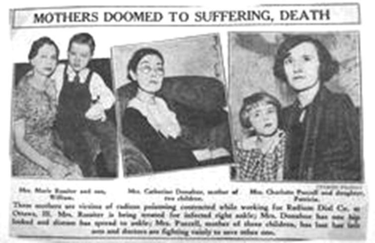 Sau khi liên tiếp xảy ra một số "cô gái phóng xạ" bỏ mạng, Tập đoàn Radium Hoa Kỳ phủ nhận có liên quan và dùng đủ mọi cách để không chịu trách nhiệm bồi thường.