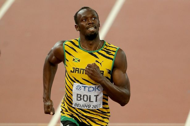 Vận động viên điền kinh Usain Bolt nắm giữ kỷ lục thế giới chạy cự ly 100m với 9 giây 59. Theo đó, Bolt trở thành người đàn ông chạy nhanh nhất hành tinh.