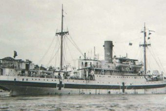 Tàu Centaur "yên nghỉ" ở vùng nước thuộc đảo Moreton, Australia. Trước khi bị chìm, nó là một tàu bệnh viện của Australia.