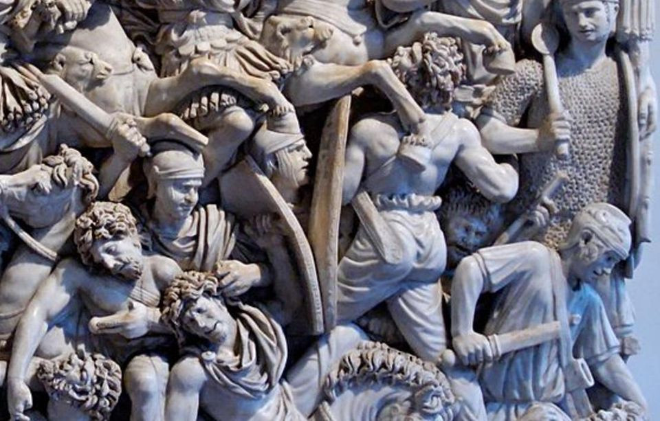 Những người "man rợ" đã đặt chân đến đế chế La Mã và xuất hiện tại nhiều khu vực của người La Mã sinh sống.