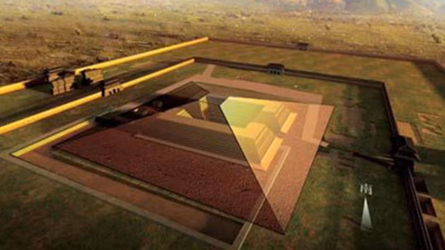 Trong khi người Ai Cập cổ đại chôn cất pharaoh trong các kim tự tháp, hoàng đế Trung Quốc thời phong kiến được mai táng trong các lăng mộ bề thế.