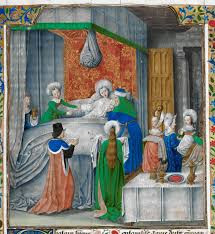 Sinh đẻ thời Trung cổ cũng khiến nhiều thai phụ gặp nguy hiểm khi tiềm ẩn nguy cơ tử vong trong lúc "vượt cạn". Điều này không chỉ xảy ra với dân thường mà cả với tầng lớp thượng lưu, quý tộc và hoàng gia.