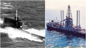 Đến năm 1975, báo chí Mỹ đưa tin về Dự án Azorian bí mật của nước này đã gây xôn xao dư luận. Sự việc này cũng khiến quan hệ giữa Mỹ và Liên Xô trở nên căng thẳng hơn. Video: Tàu chiến và tàu ngầm Nga bắn một loạt tên lửa vào Syria (nguồn: VTC14)