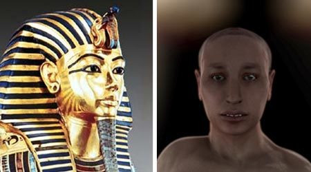 Một trường hợp điển hình là dung mạo của pharaoh Tutakhamun được các chuyên gia giải mã khi nghiên cứu xác ướp của ông hoàng nổi tiếng Ai Cập này.