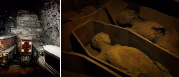 Nhiều người cảm thấy sốc khi những kẻ gian đột nhập vào hầm mộ nhà thờ và mạo phạm thi hài người quá cố.